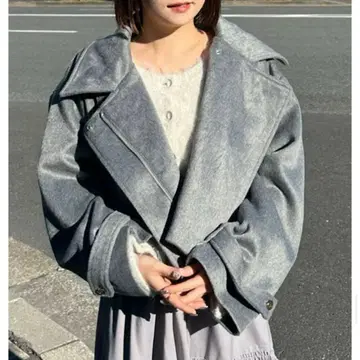 archives 지퍼 스탠드 숏코트 moussy MURUA