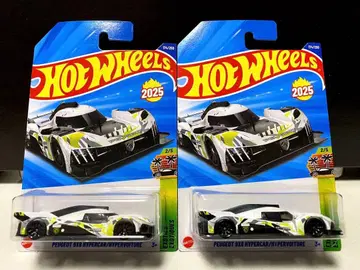 핫휠 푸조 9X8 하이퍼카 2대 세트