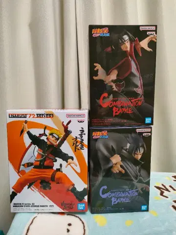NARUTO 나루토/사스케/이타치 피규어 세트