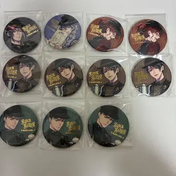 흑집사 캔뱃지 묶음 판매