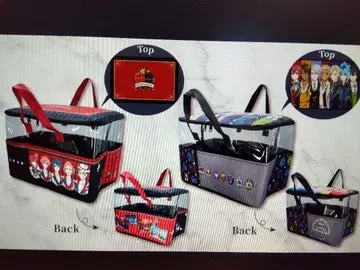 2종 세트 디즈니 트위스티드 원더랜드 큰 포켓 포함 바스켓