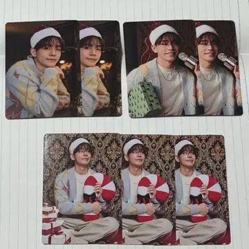 SHOW-WA 이즈츠 유타 크리스마스 트레이딩 카드 컴프 세트