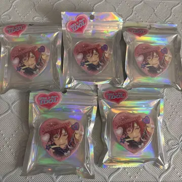 앙스타 사카사키 나츠메 GIRA 데코 아이돌 시리즈 하트 캔뱃지