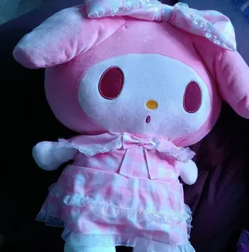마이멜로디 봉제 인형 프릴 포함