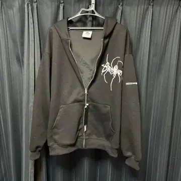 VINTAGE 스파이더8 지퍼 후드티 T635