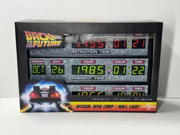 백 투 더 퓨처 데스크 램프