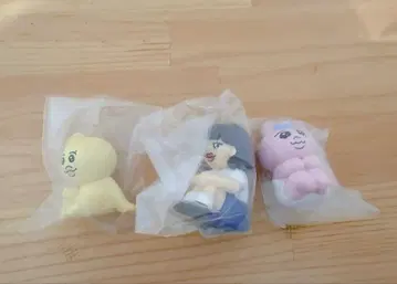 캡슐 토이 피규어 세트 3체