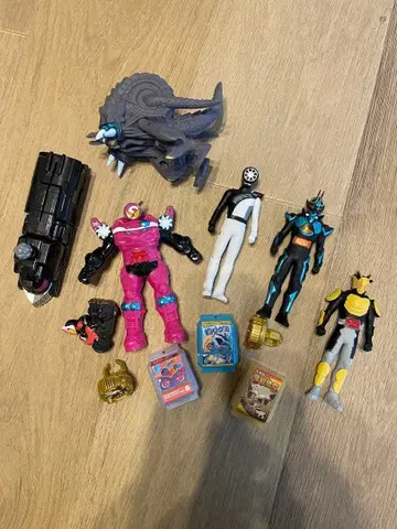 가면라이더 갓차드 가브 슈퍼전대 히어로 피규어 세트