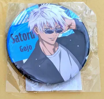 주술회전 고죠 사토루 캔뱃지