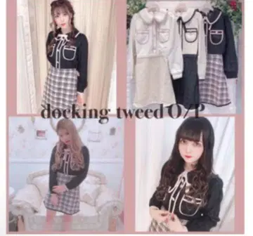 스완키스 트위드 원피스