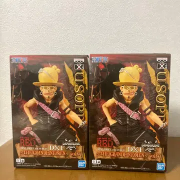 ONEPIECEFILMRED 우솝 피규어 DXF 2체 세트 미개봉 새상품