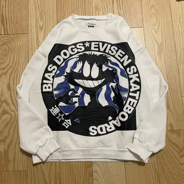 Evisen 그래픽 맨투맨 L 사이즈 남성용