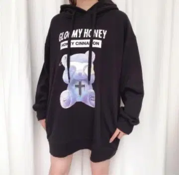 허니시나몬 빅 후드티