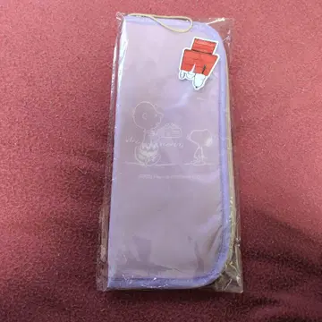 스누피 연보라 접이식 우산 커버