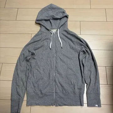 Look Sea 룩시 실크 풀 집업 후드티 그레이 프리 사이즈