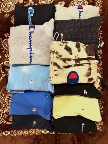 Champion 후드티 11장 묶음 판매 최종 가격 인하