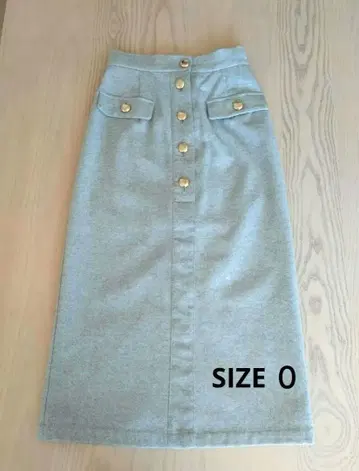 콜라주 개럴개런트 롱 타이트 스커트 울 사이즈 S