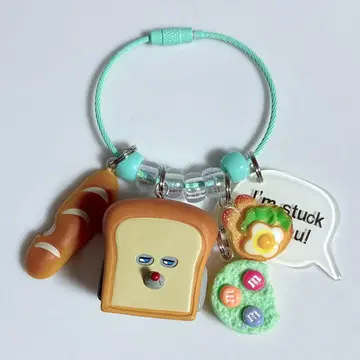 주렁주렁 키링 주렁주렁 가챠가챠 빵 도둑 숨바꼭질