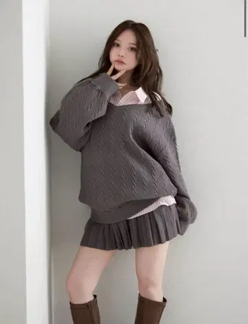 [12.28까지] Agatha 블라우스 세트업 (택 포함)