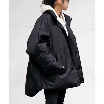AP STUDIO BERENICE 블랙 오버 다운 자켓 코트