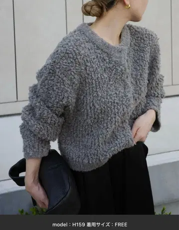 SELECTMOCA by son 루프얀 니트 숏 가디건