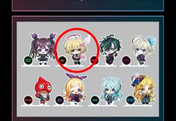 조이폴리스 몬스터 스트라이크 미니 아크릴 스탠드 아크스타 엘