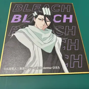 BLEACH 트레이딩 미니 색지 쿠치키 뱌쿠야
