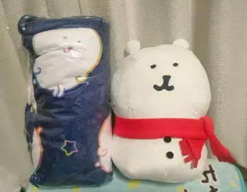 나가노 캐릭터즈 초 BIG 마이어 담요 / 연말 BIG 봉제 인형