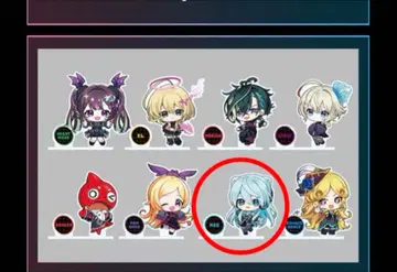 조이폴리스 몬스터 스트라이크 미니 아크릴 스탠드 네오