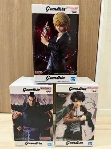 [새상품] 그란디스타 3종 세트 크라피카, 리바이, 왕기