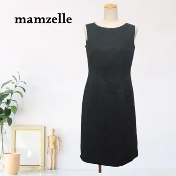 zB1125 [ M ] mamzelle 원피스 I라인 실루엣 슬리브리스