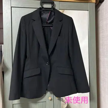 아오야마 1 버튼 테일러드 자켓 스트레이트 팬츠