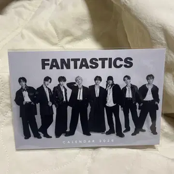 FANTASTICS 2026 달력 특전 엽서