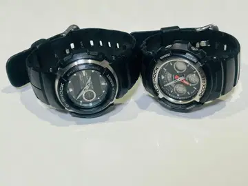 G-SHOCK AW-590과 G-300 배터리 방전