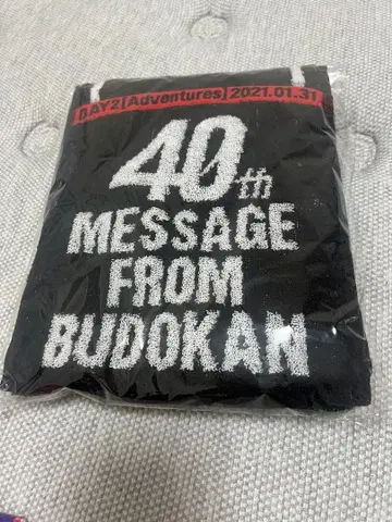 호테이 토모야스 40th MESSAGE FROM BUDOKAN 타월