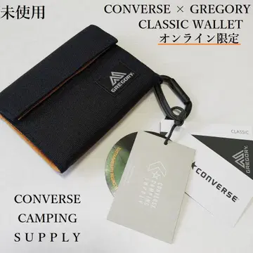 그레고리 GREGORY 컨버스 클래식 지갑 카라비너 포함 미사용