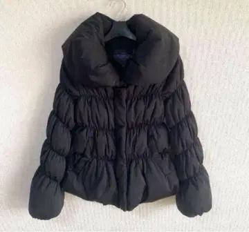 루일 에 부티크 숏 다운 코트 S 블랙 볼륨 DMW