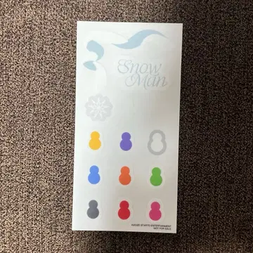 SnowMan 팝업 오사카 스티커