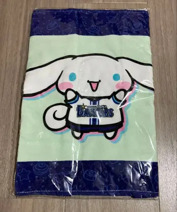 요코하마 DeNA 베이스타즈 콜라보 시나모롤 페이스 타월 산리오