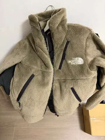 THE NORTH FACE 플리스 자켓 S 베이지
