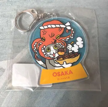 일하는 고양이 아크릴 키링 핸즈 한정판 (오사카)