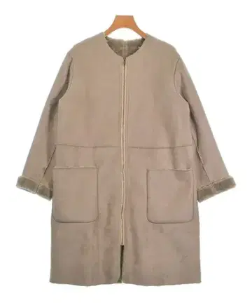 BEAMS HEART 무스탕 코트 여성용