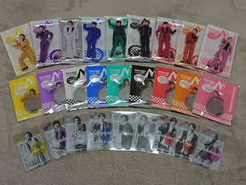 Snow Man ON 아크릴 스탠드 스티커 전원 세트