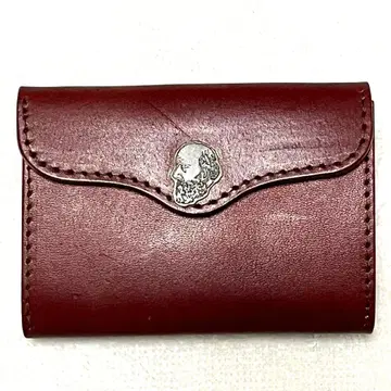 새상품급 BROWN BROWN 브라운 브라운 가죽 카드 케이스 홍차