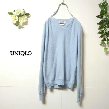 유니클로 긴팔 캐시미어 니트 스웨터 S