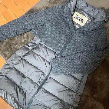 Herno 다운 자켓 그레이