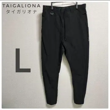 [새상품급] TAIGALIONA 타이 가리오나 블랙 팬츠 L