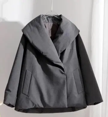 에부르 폼 다운 숄카라 미들 코트