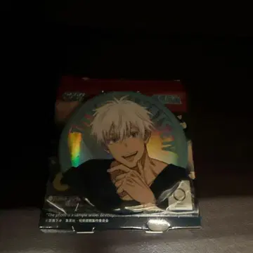 SEGA 세가 럭키 쿠지 주술회전 G상 캔뱃지 고죠 사토루