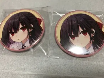 라이트 노벨전 2025 토키사키 쿠루미 캔뱃지 2개 세트